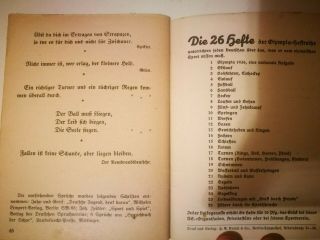 Berlin 1936 German Germany Olympics Official Olympic Games Booklet - Sport Guide 5