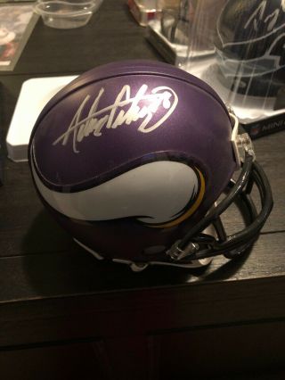 Adrian Peterson Signed Minnesota Vikings Mini Helmet