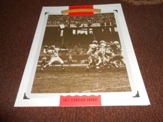 1954 Nfl Cleveland Browns Champions Day Tribute Program Series 3 Printed 1994