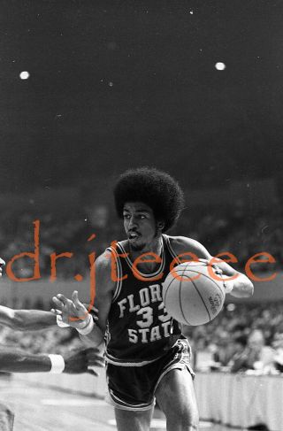 1972 Ron King Florida State - 35mm Basketball Slide/negative