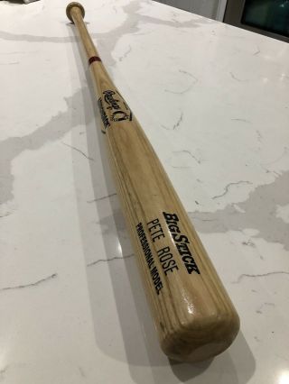 Pete Rose Rawlings Adirondack Big Stick Professional Baseball Bat 33”