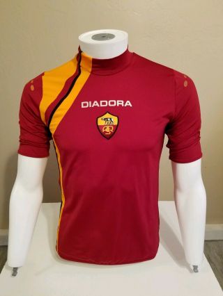 As Roma Kappa Soccer Jersey Camiseta Trikot Maillot Champions League