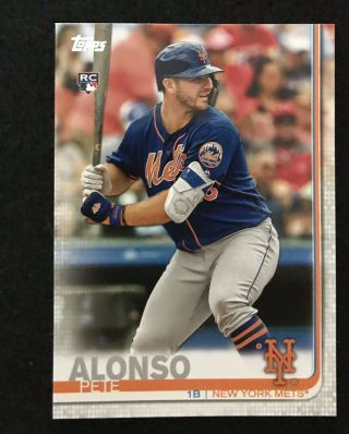 2019 Topps Series 2 475 Pete Alonso Rc York Mets Rookie,