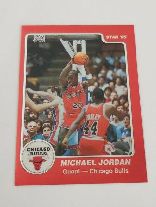 1996 Topps Stars Finest Michael Jordan Chrome Rc Star Rookie Reprint Bulls