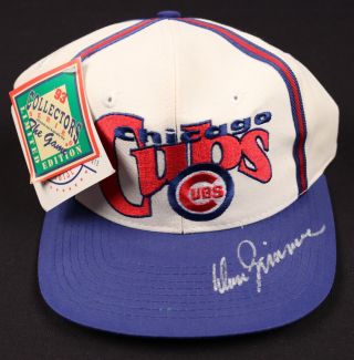 Don Zimmer (d.  2014) Cubs Signed Mlb The Game Hat - Jsa