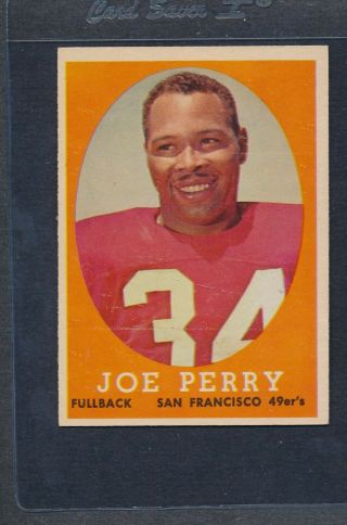 1958 Topps 093 Joe Perry 49ers Ex/mt 1598