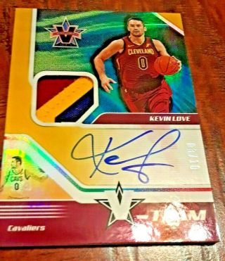 Kevin Love Auto Game Jersey Autograph Only 10 Of These Exist In The World