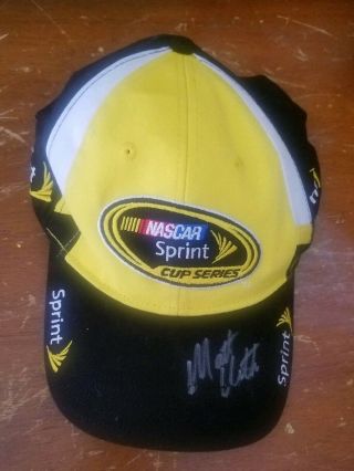 Matt Kenseth Autographed Hat Cap Nascar