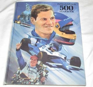 Vintage 1995 Indy 500 Yearbook Hungness Annual Review 240 Pages Hb