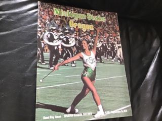1979 Michigan State Vs Oregon Football Program