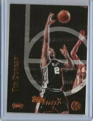 2000 - 01 Topps Stars Tim Duncan Parallel 231/299 10 San Antonio Spurs