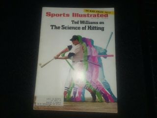 Sports Illustrated July 8th 1969 Ted Williams The Science Of Hitting