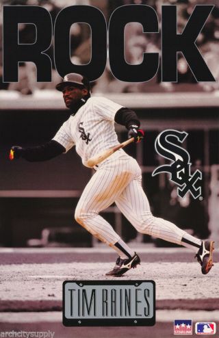 Poster: Mlb Baseball : Tim Raines - Chicago White Sox - Rw13 E