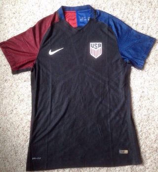 Authentic 2016 Usa National Team Nike Dri - Fit Soccer Jersey - Youth / Women 
