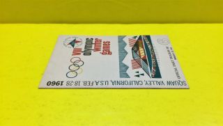1960 VIII WINTER OLYMPICS/ 8th Olympic Games (Squaw Valley CA 2/23/1960) PROGRAM 8