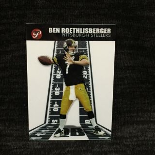 Ben Roethlisberger Steelers 2004 Topps Pristine 51 Rookie Card