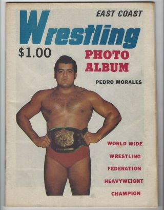 1973 East Coast Wrestling Photo Album - Sammartino,  Andre The Giant,  Fab Moolah