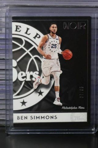 2018 - 19 Noir Ben Simmons Association Edition 07/85 76ers Tl