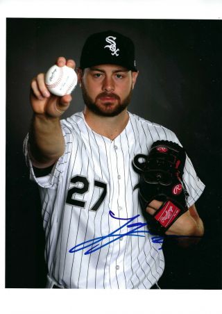 Lucas Giolito Auto Autographed 8x10 Photo Signed W/coa Proof Chicago White Sox 4