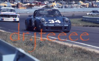 1974 W Glen 6 Hr Sam Posey Porsche - 35mm Racing Slide