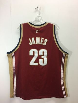 Vintage Lebron James 23 Cleveland Cavaliers Nba Nike Jersey Size 3xl