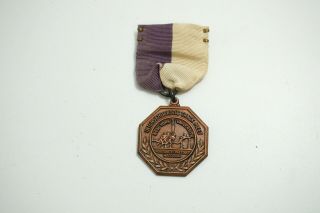 Antique 1938 York University Track Meet 300 Meter Medley Relay Medal Award