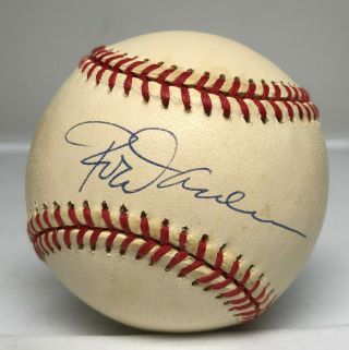 Rod Carew Single Signed Baseball Autographed Auto Angels Twins Hof