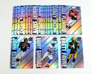 1998 Pacific Paramount Personal Bests Football Set (36)
