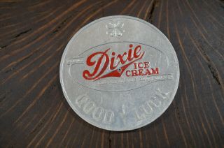 1951 1952 Kentucky Basketball Schedule Coin Dixie Ice Cream Good Luck Spinner