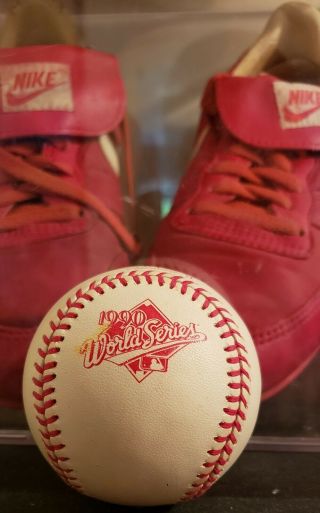 1990 Rawlings Costa Rica Mlb Official World Series Game Baseball Reds A 