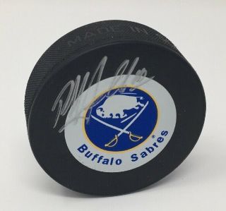 Dale Hawerchuk (hall Of Fame) Autographed Buffalo Sabres Puck