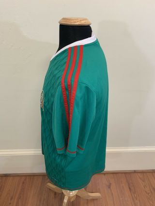 Men ' s Adidas Mexico Home Jersey Climacool Size Medium M 3