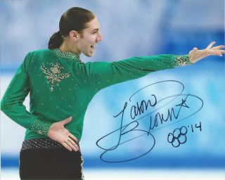 Jason Brown Signed 8 X 10 Photo Usa Olympics Figure Ice Skating