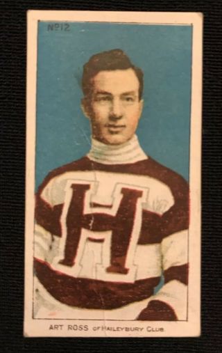 1910 - 11 C56 Imperial Tobacco 12 Art Ross Hockey Card