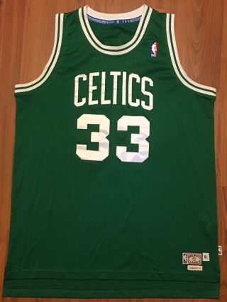 Authentic Adidas Larry Bird Boston Celtics Nba Jersey Hardwood Classics Xl,  2