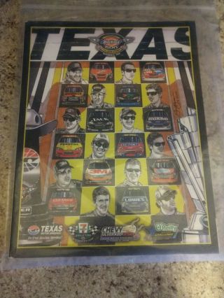 Dickies 500 Texas Motor Speedway November 2,  2008 Official Souvenir Program