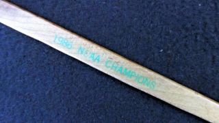 Vintage 1986 NCAA National Champions Michigan State Spartans Mini Hockey Stick 6