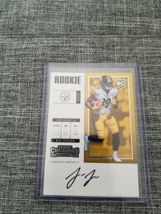 Juju Smith Schuster 2017 Contenders Rookie Card Autograph Rc Auto