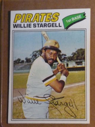 1977 Topps Willie Stargell 460 Pirates Nm/mt