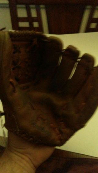 Rawlings Mickey Mantle Gj99 Model Vintage Baseball Glove