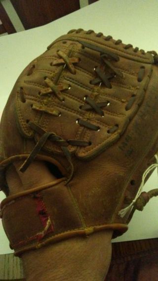 Rawlings Mickey Mantle GJ99 Model Vintage Baseball Glove 3