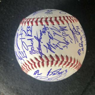 2019 Louisville Cardinals Signed College World Series Game Ball 5