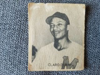 1949 - 50 Acebo Claro Duany Negro League Baseball Card Like Toleteros
