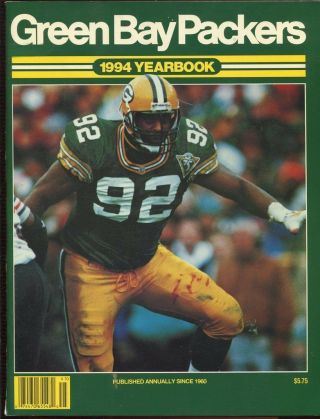 Yearbook Football Green Bay Packers 1994 Brett Favre