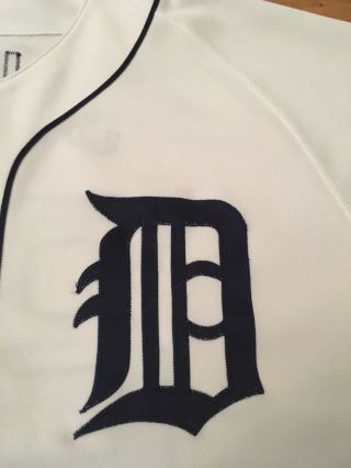 Detroit Tigers MLB Vintage Authentic Russell Athletic Game Jersey (Jilly 20) 3