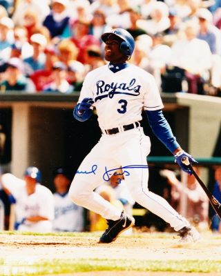 Carlos Febles Kansas City Royals Signed 8x10 Baseball Photo Autograph Auto
