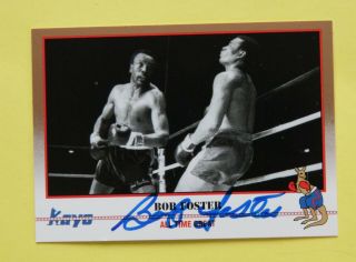 Boxing: Bob Foster Autographed Trading Card