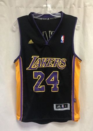 Kobe Bryant Los Angeles Lakers Adidas Nba Basketball Jersey Size Small