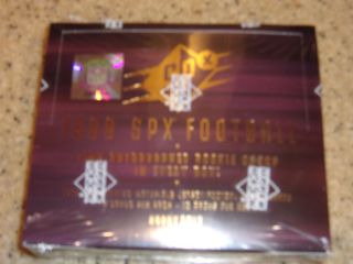 1999 Upper Deck Spx Football Factory Hobby Box Possible Jerry Rice Auto?