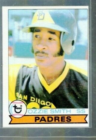 Ozzie Smith 1979 Topps 116 Rookie San Diego Padres (hof) Nm Or Better